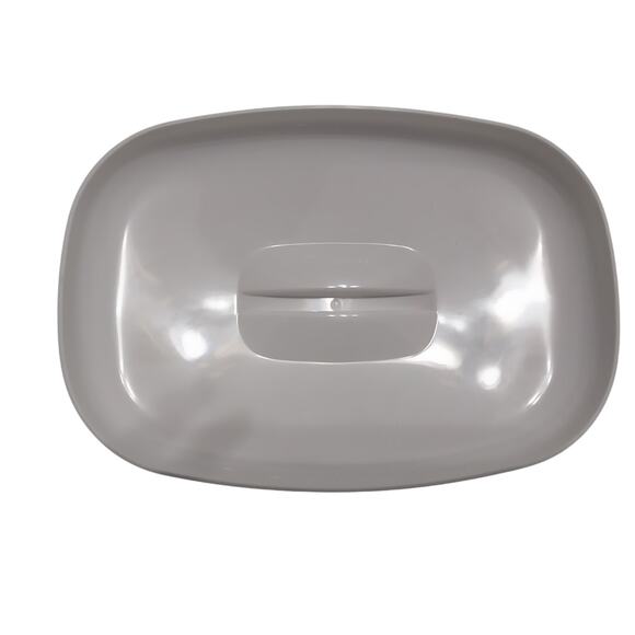 Vintage Tupperware Blue White Microwave Vegetable Rice Steamer 3 Pc #1273 - Picture 5 of 5